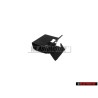 Original Audi CLIP Front Grill Badge Emblem Black - 8L0807180