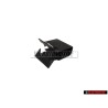 Original Audi CLIP Front Grill Badge Emblem Black - 8L0807180