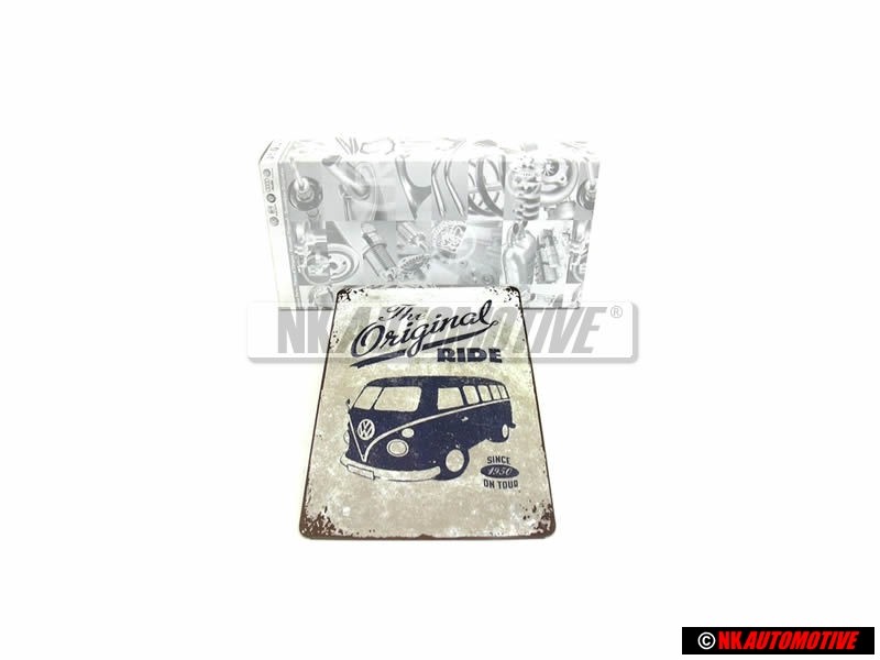 VW Classic Parts Collectors Vintage Metal Plate - ZCP901625