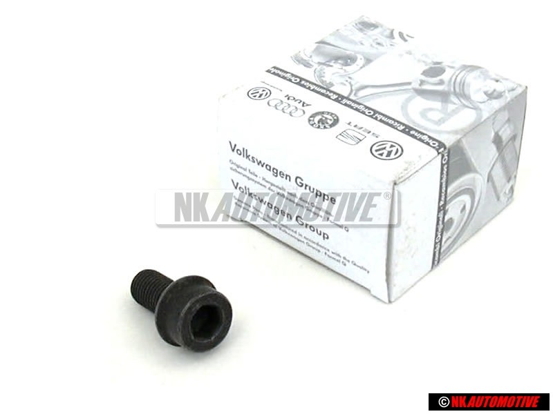 Original VW Caliper Carrier to Stub Axle Socket Head Bolt - N 90729401