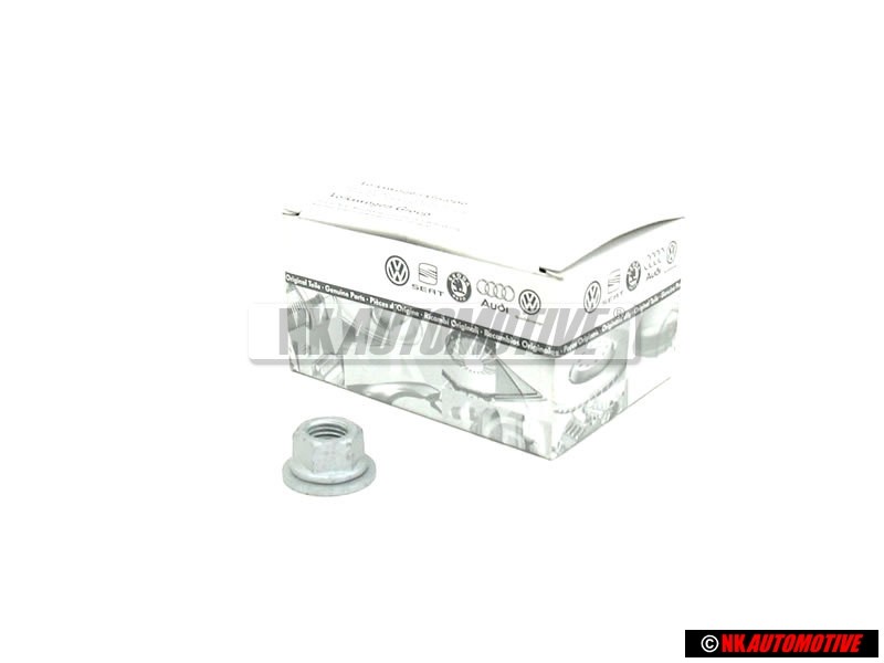 Original VW Tie Rod End Hexagon Collar Nut M12x1.5 - N 90323706