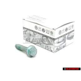 Original VW Front Suspension Strut Hexagon Collared Bolt - N 10174002