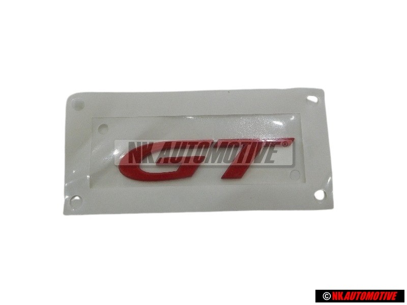 Original Audi R8 GT Side Badge Emblem Red - 42B853601
