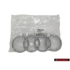 Original Audi Rings Front Grill Badge Emblem Chrome - 8J0853605A