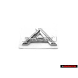Original Audi A Rear Boot Badge Emblem Chrome - 4D0853741 2ZZ
