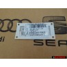 Original Audi 3.7 Rear Boot Badge Emblem Chrome - 4B0853743M 2ZZ