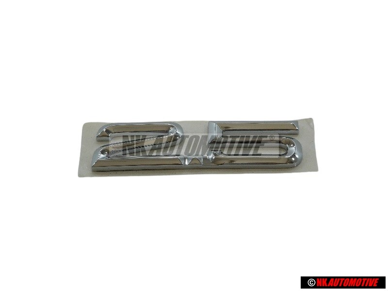 Original Audi 2.5 Rear Boot Badge Emblem Chrome - 4A9853743E 2ZZ