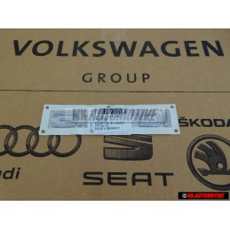 Original Audi 3.3 TDI Rear Boot Badge Emblem Chrome - 4D0853743S 2ZZ