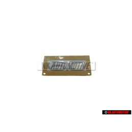 Original Audi 6.0 Rear Boot Badge Emblem Chrome - 4E0853743M 2ZZ