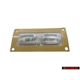 Original Audi 2.8 Rear Boot Badge Emblem Chrome - 4E0853743AB2ZZ