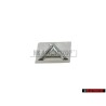 Original Audi A Rear Boot Badge Emblem Chrome - 4A5853741D 2ZZ