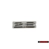 Original Audi 2.6 Rear Boot Badge Emblem Chrome - 4A5853743K 2ZZ
