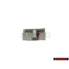 Original Audi T Rear Boot Badge Emblem Chrome Red - 8D0853737E 2ZZ