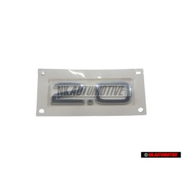 Original Audi 2.0 Rear Boot Badge Emblem Chrome - 8E0853743C 2ZZ