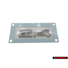 Original Audi 2.4 Rear Boot Badge Emblem Chrome - 8H0853743E 2ZZ