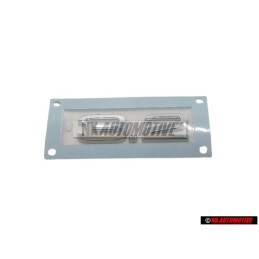 Original Audi 3.2 Rear Boot Badge Emblem Chrome - 8P0853743D 2ZZ