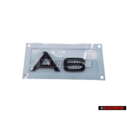 Original Audi A6 Rear Boot Badge Emblem Black - 4F0853741B T94
