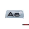 Original Audi A6 Rear Boot Badge Emblem Black - 4F0853741B T94