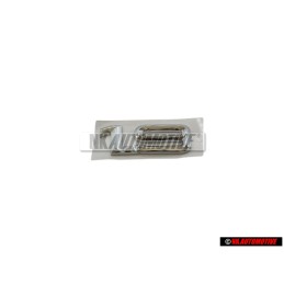 Original Audi 1.9 Rear Boot Badge Emblem Chrome - 8A0853743B 2ZZ