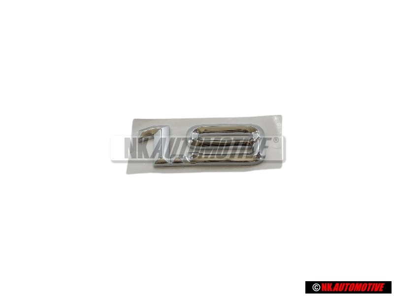Original Audi 1.9 Rear Boot Badge Emblem Chrome - 8A0853743B 2ZZ