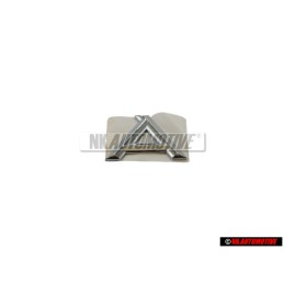 Original Audi A Rear Boot Badge Emblem Chrome - 8D5853741 2ZZ