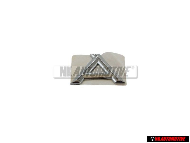 Original Audi A Rear Boot Badge Emblem Chrome - 8D5853741 2ZZ