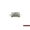 Original Audi A Rear Boot Badge Emblem Chrome - 8D5853741 2ZZ