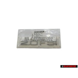 Original Audi 2.0 FSI Rear Boot Badge Emblem Chrome - 8E0853743D 2ZZ