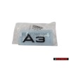 Original Audi A3 Rear Boot Badge Emblem Black - 8Y4853741 T94