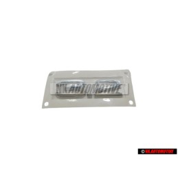 Original Audi 3.2 Rear Boot Badge Emblem Chrome - 8R0853743 2ZZ