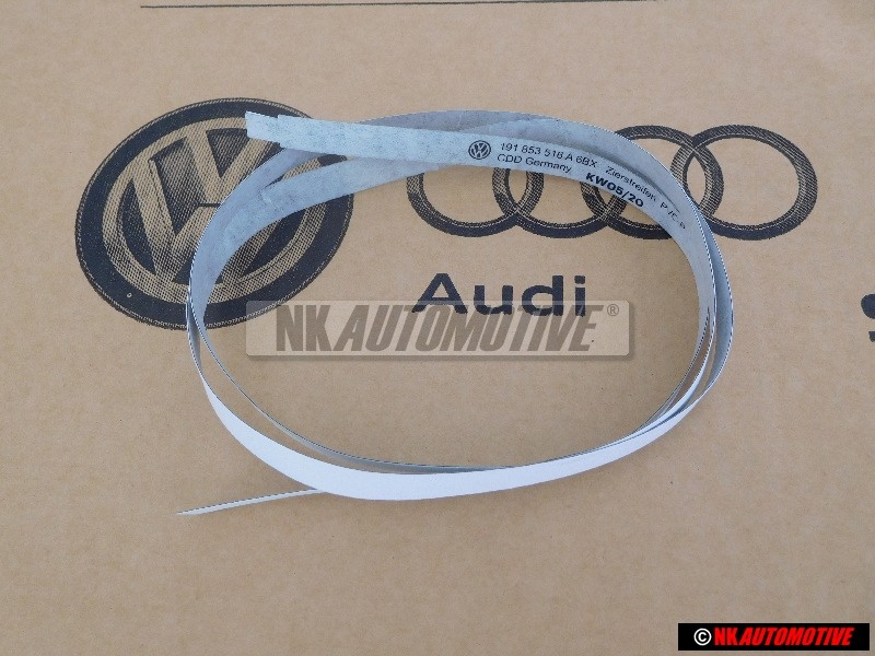 Original VW Trim Strip For Door Satin Black - 191853516A 6BX