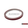 Original VW Trim Strip For Bumper Red - 1H0807243 3ZR