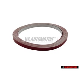 Original VW Trim Strip For Bumper Red - 1H0807243 3ZR