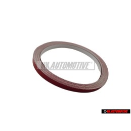 Original VW Trim Strip For Bumper Red - 1H0807243 3ZR