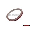 Original VW Trim Strip For Bumper Red - 1H0807243 3ZR