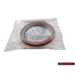 Original VW Trim Strip For Bumper Red - 1H0807243 3ZR