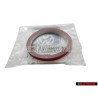 Original VW Trim Strip For Bumper Red - 1H0807243 3ZR