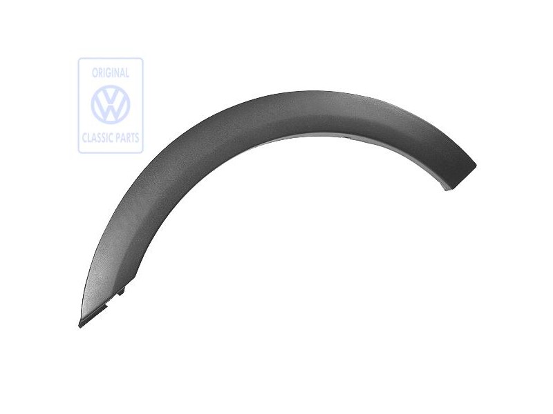 Original VW Trim For Wheel Arch Satin Black - 1H0853818B B41