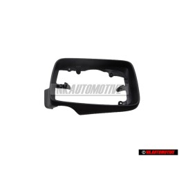 Original VW Bezel For Exterior Mirror Satin Black - 1H0858554A 01C
