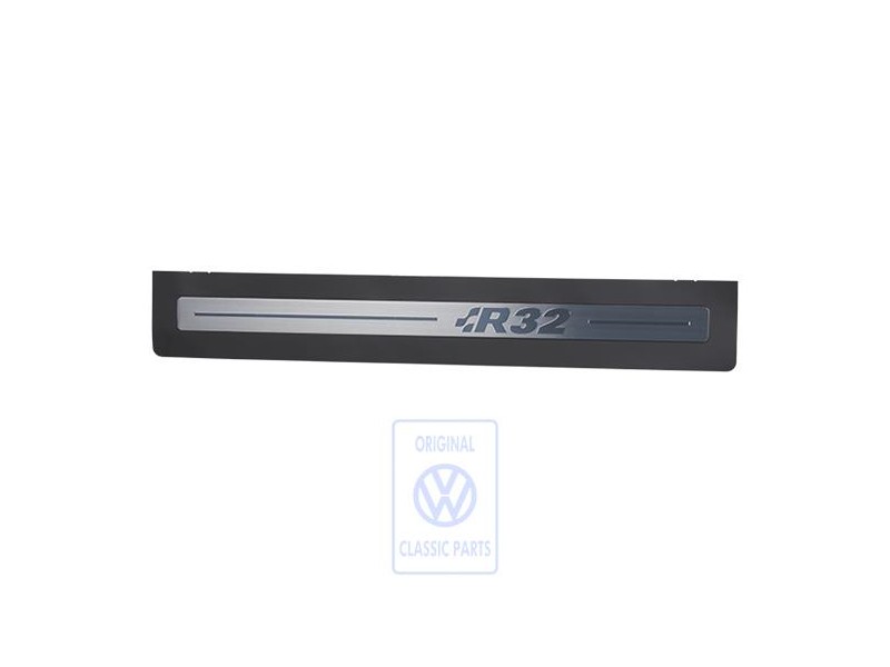 Original VW Entry Strip Protective Foil Black/Silver - 1J4853803H 61E