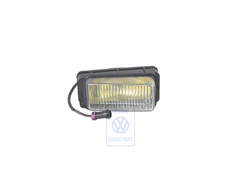 Original Audi Halogen Fog Lamp, Yellow Light - 443941700D