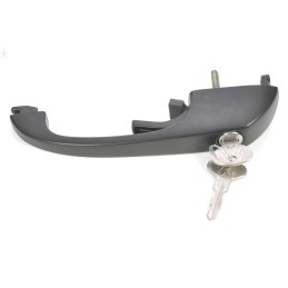 Original VW Door Handle, Primed - 251837205