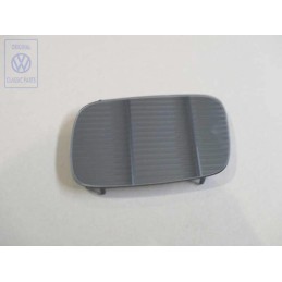 Original VW Mirror Glass (Flat) With Plate - 357857521B