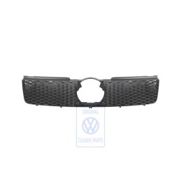 Original VW Radiator Grille Satin Black - 6E0853653A 01C