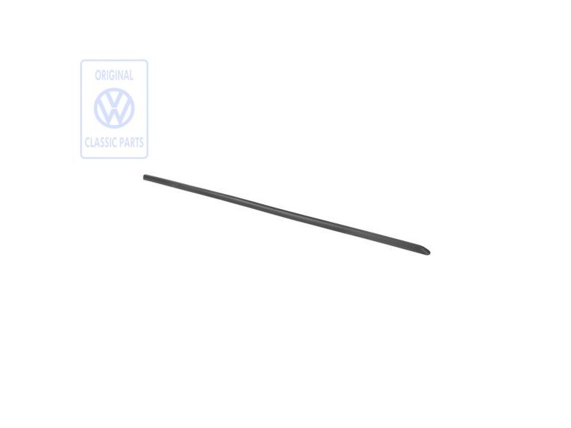 Original VW Protective Strip For Door Satin Black - 6N4853516A B41
