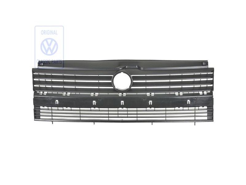 Original VW Radiator Grille Satin Black - 701853653B 01C