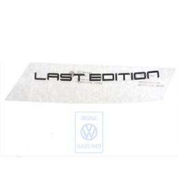 Original VW Film Lettering Black/Silver - 7D0854431G 1CX