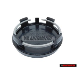 Original VW Alloy Wheel Centre Cap Black Chrome - 7D0601165 BXF