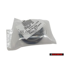 Original VW Alloy Wheel Centre Cap Black Chrome - 7D0601165 BXF