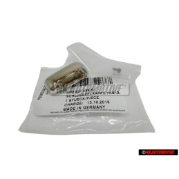 Original VW Key Cap Top Chrome Chromed with Screw - 5G0837599A